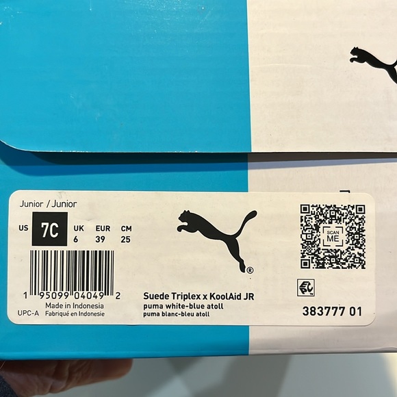 New in box - Big Kids Puma Suede Triple X KoolAid Jr. Size 7 - Picture 9 of 9